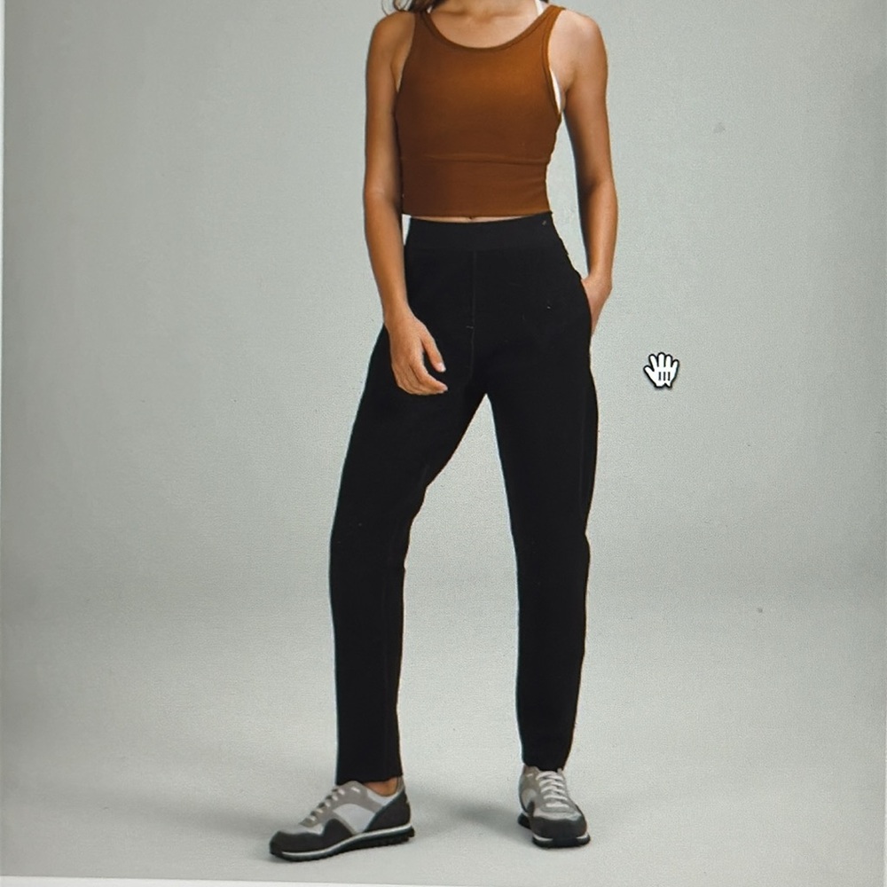 LULULEMON End State Joggers Black Sz4 $238 - Picture 8 of 9